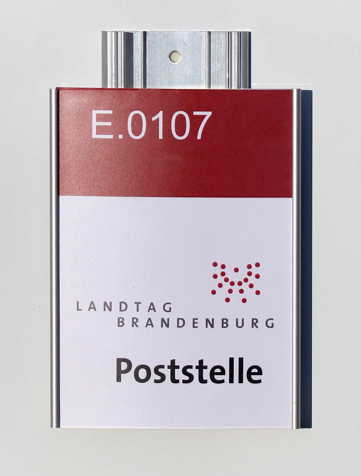 Türschild CISclic - 152 x 105 mm (BxH) A6 quer