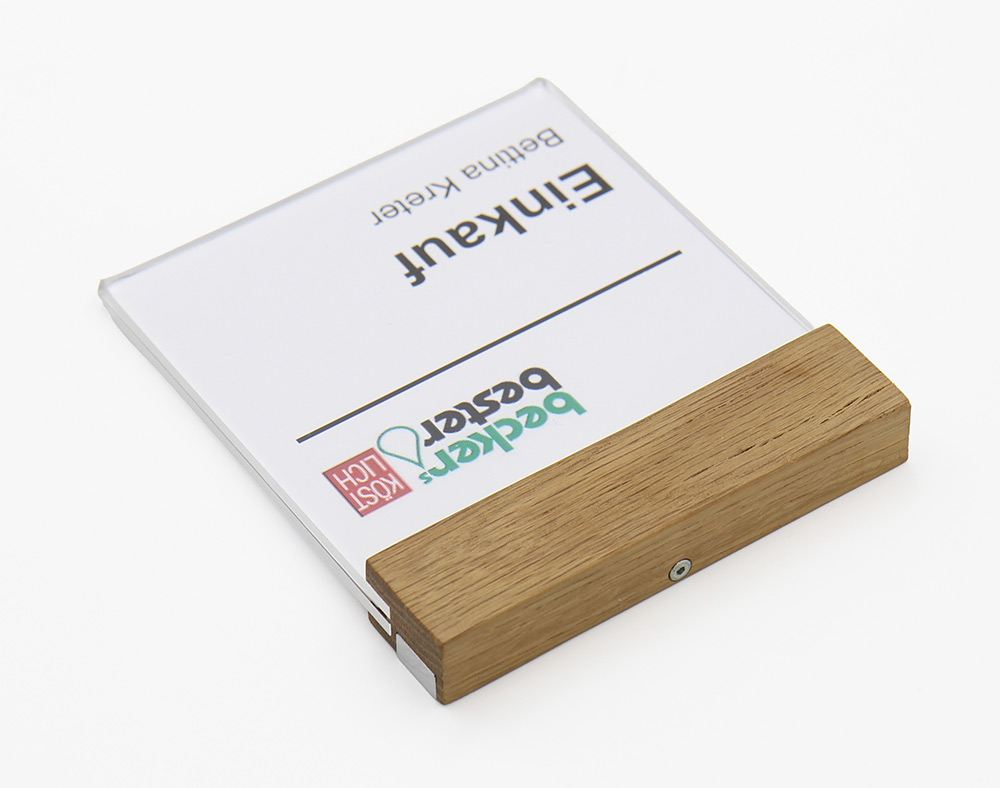 Türschild TwinHolz Eiche - 297 x 242 mm (BxH) A4 quer