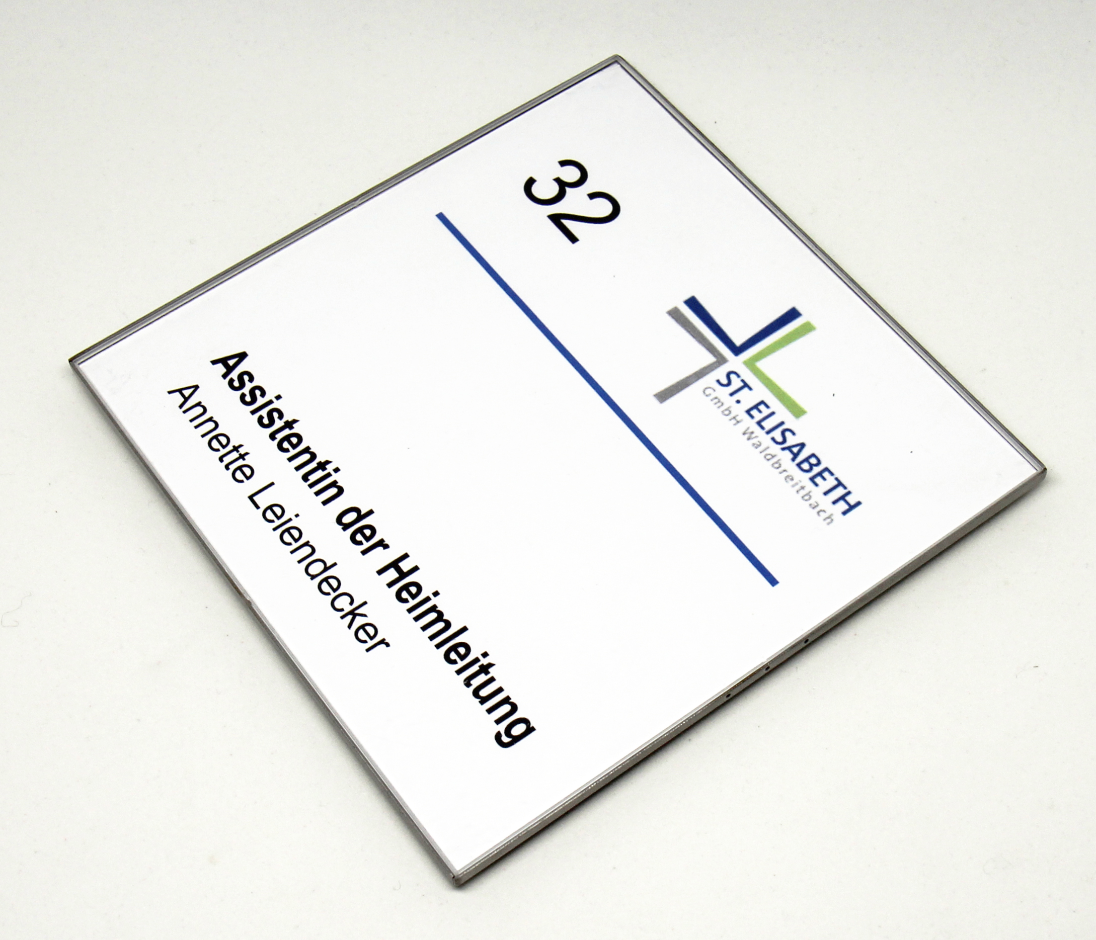 Türschild ClickFix - 152 x 105 mm A6 (hoch oder quer)