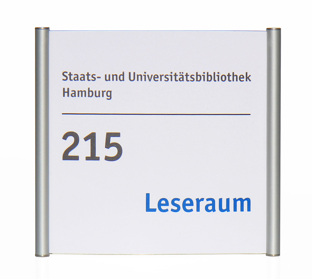 Türschild PRIMUS - 163 x 105 mm (BxH) A6 quer