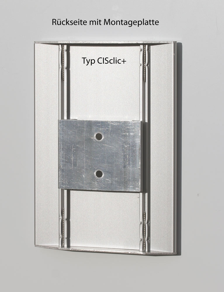 Türschild CIS.clic-plus - 110 x 108 mm (BxH)