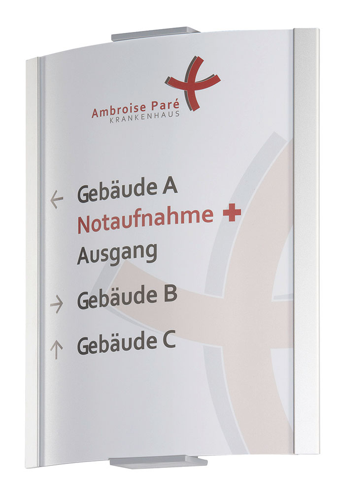 Türschild FRANKFURT - 230 x 297 mm A4 hoch