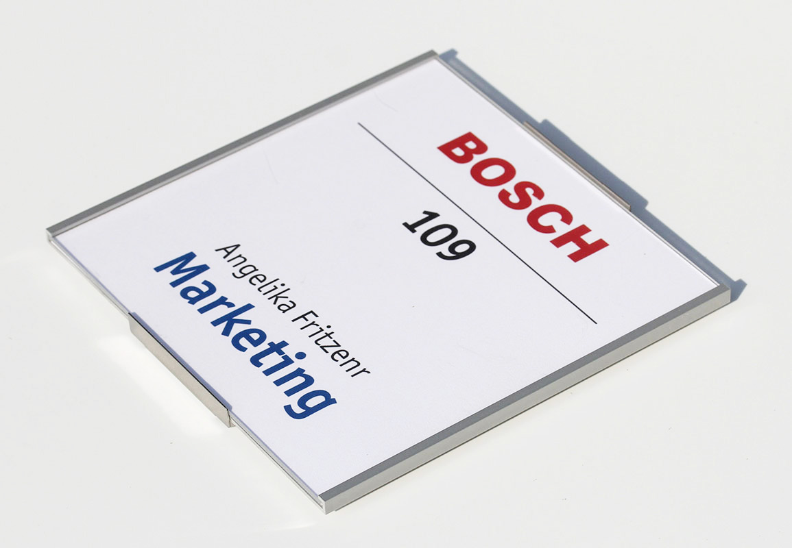 Türschild OSLO - 151 x 103 mm (BxH) A6 quer