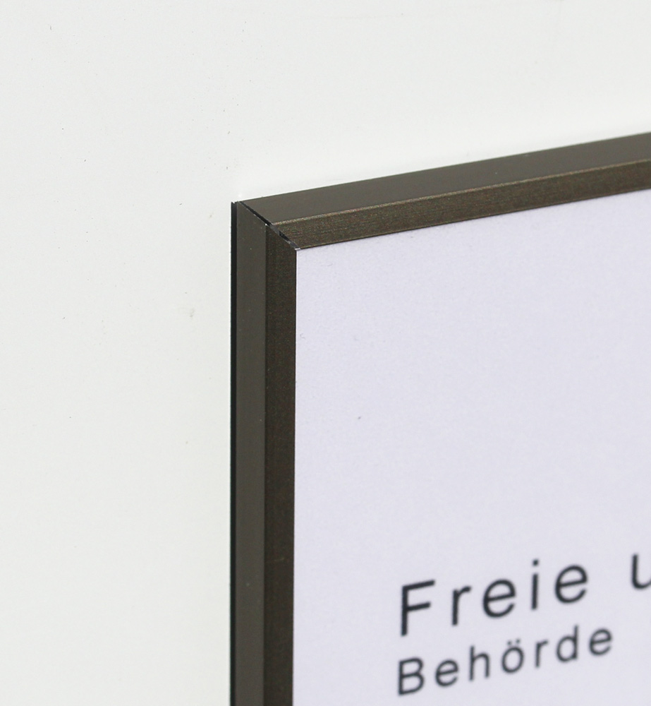 Türschild MADRID Bronze Line - 150,5 x 105,5 mm A6 quer