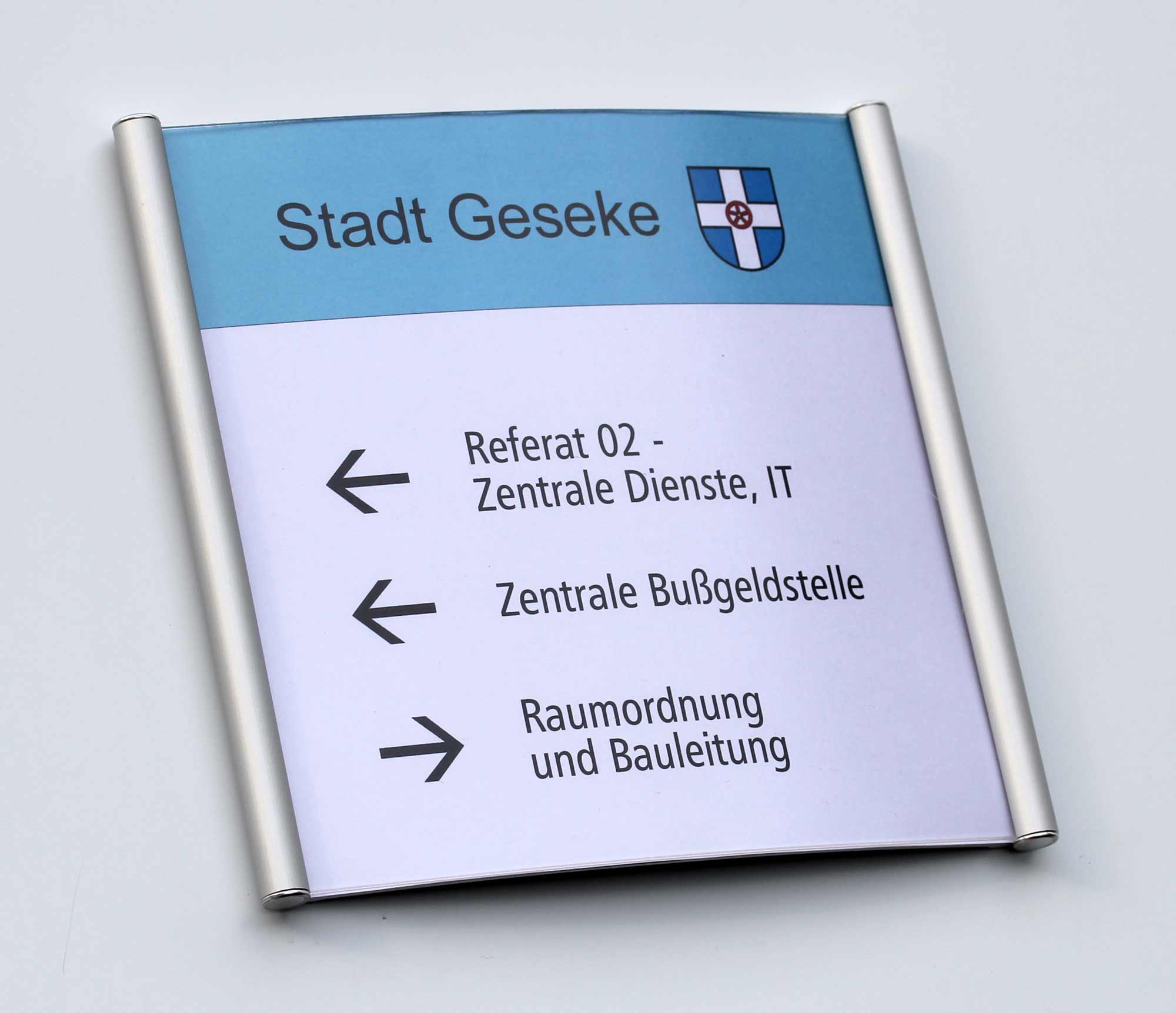 Türschild CIS.n - 310 x 210 mm (B x H) DIN A4 quer