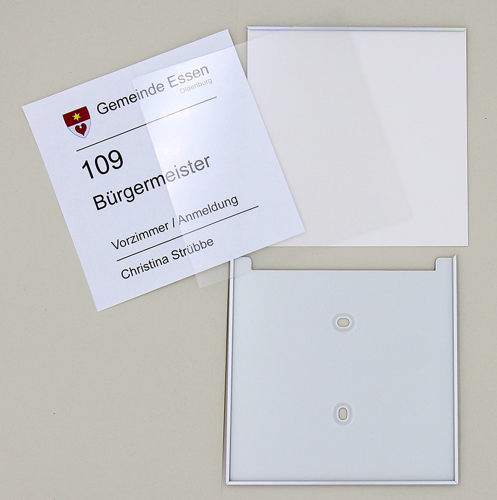 Infoschild FORMO.einschub-light - 423 x 300 mm (BxH) A3 quer
