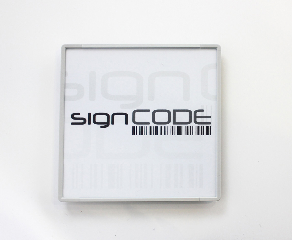 Türschild SignCode Color - 148 x 105 mm (hoch oder quer)