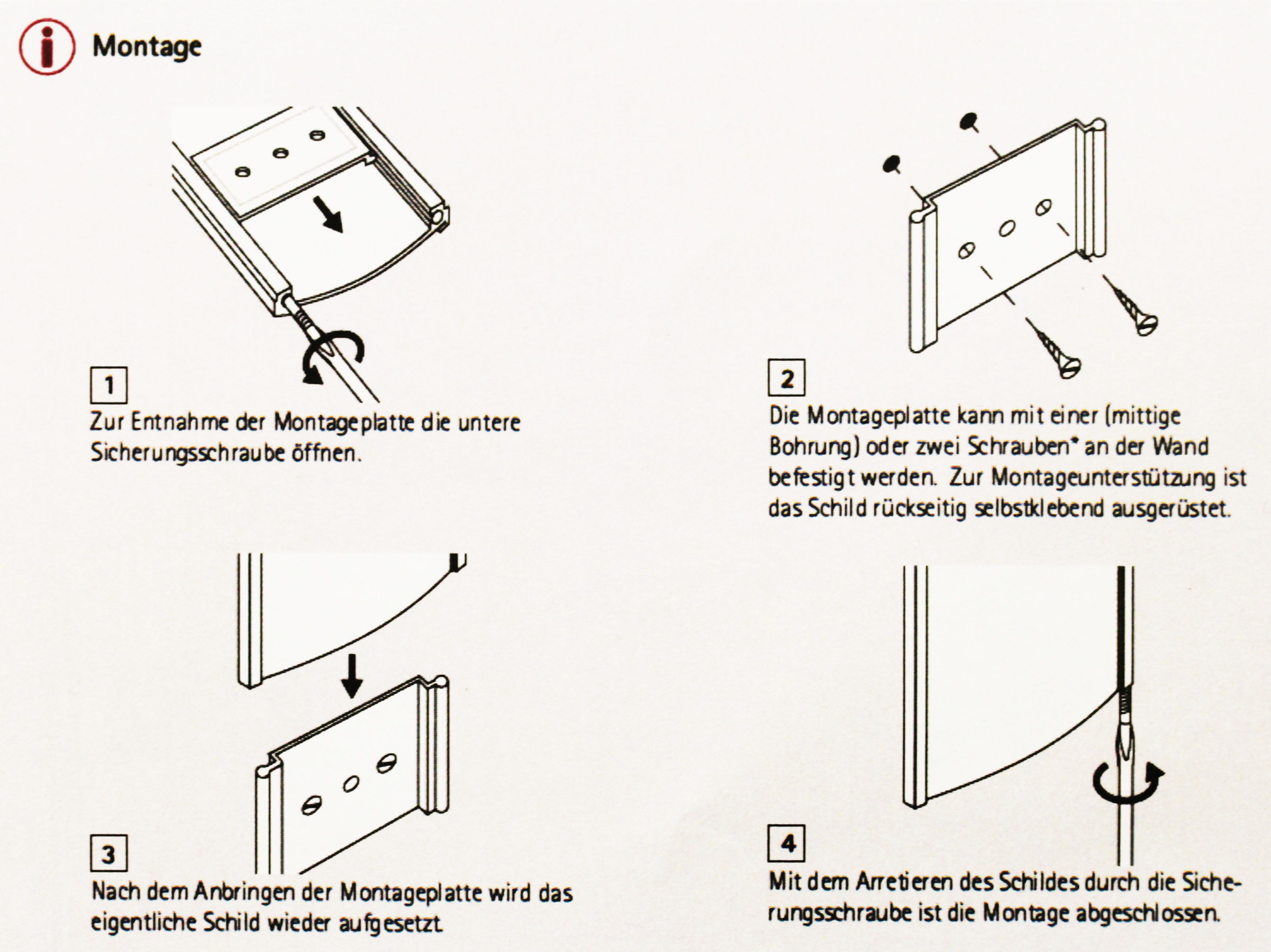 Türschild ORLANDO - 148 x 210 mm A5 hoch