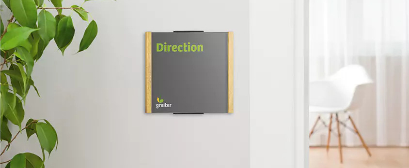 Türschild LMH OSLO Ahorn - 297 x 222 mm (BxH) A4 quer