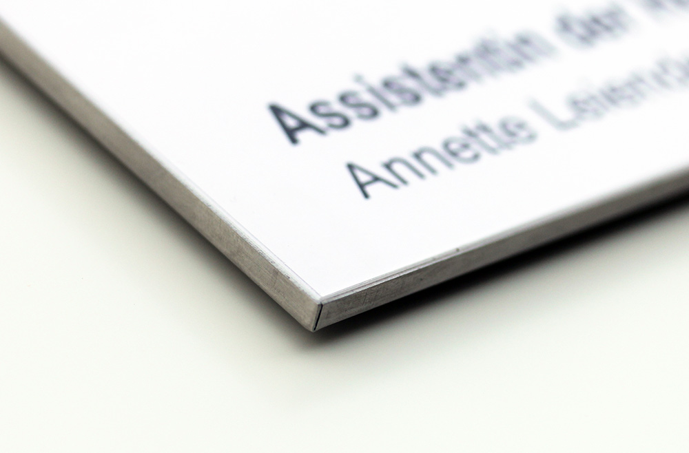 Türschild ClickFix - 152 x 105 mm A6 (hoch oder quer)