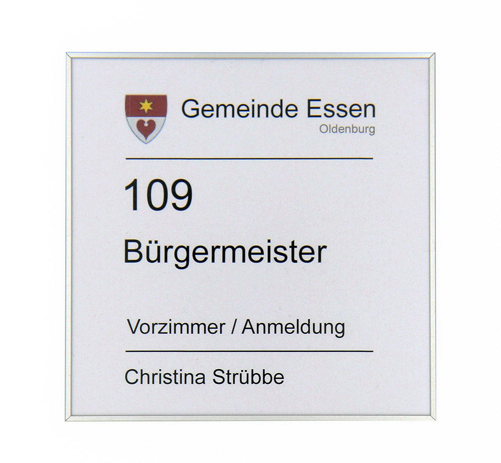 Infoschild FORMO.einschub-light - 423 x 300 mm (BxH) A3 quer