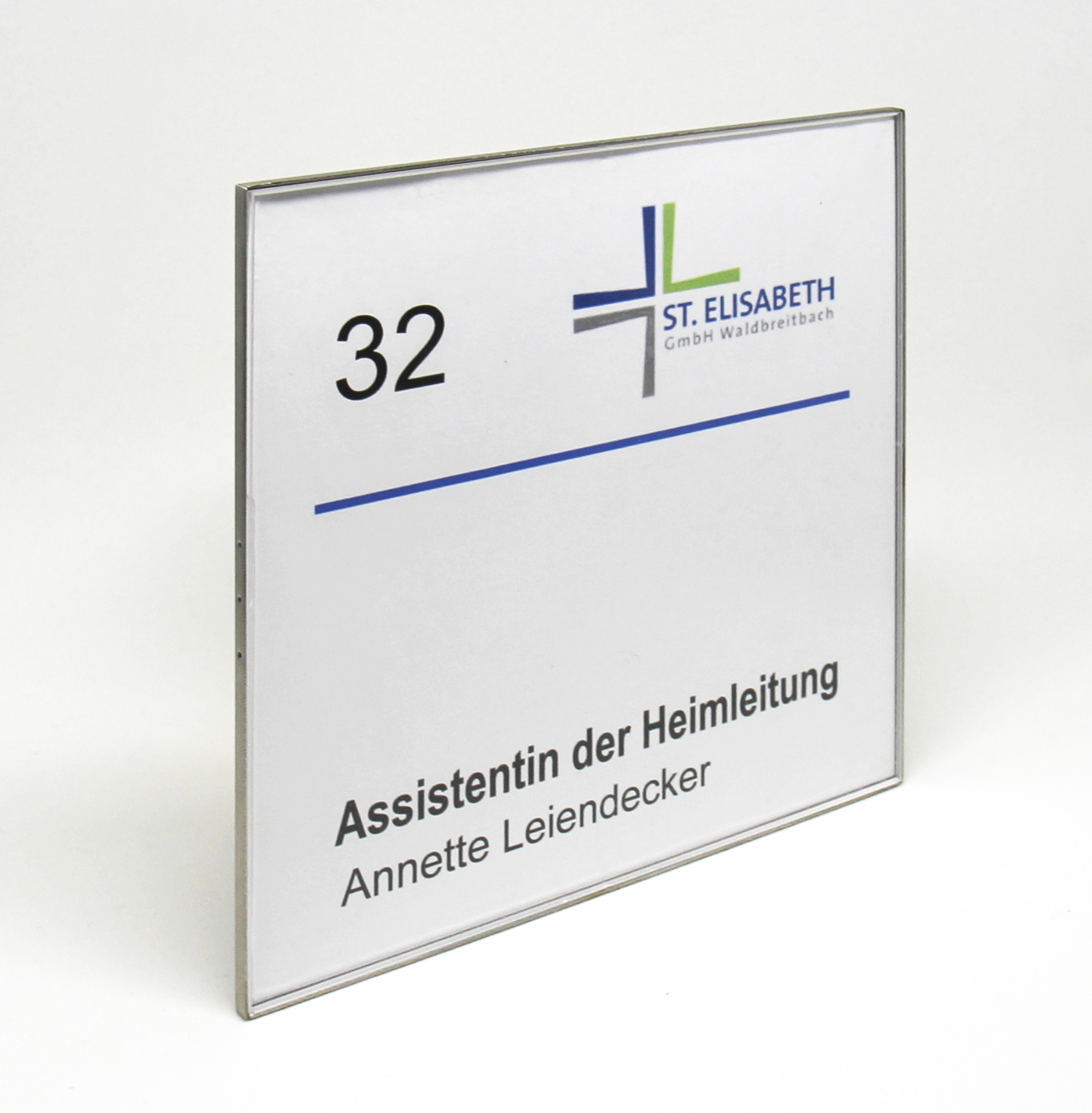 Türschild ClickFix - 152 x 105 mm A6 (hoch oder quer)