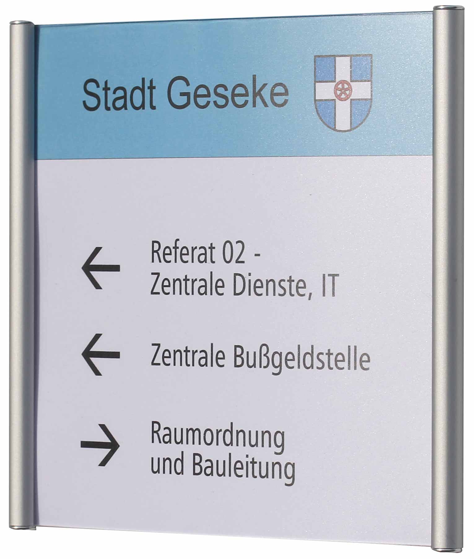 Türschild CIS.n - 310 x 210 mm (B x H) DIN A4 quer