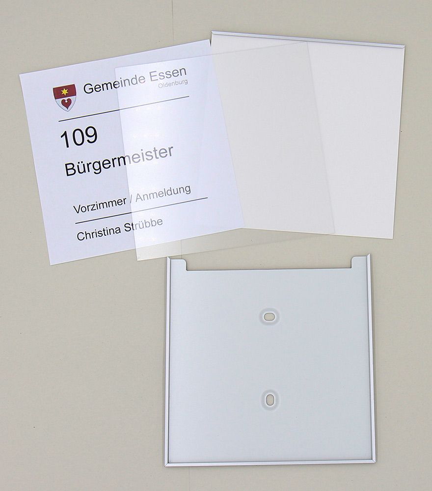Infoschild FORMO.einschub-light - 423 x 300 mm (BxH) A3 quer