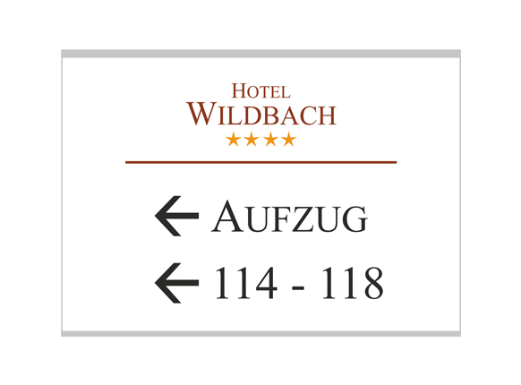 Türschild NIRO.plex - 422,5 x 302,5 mm, A3 quer