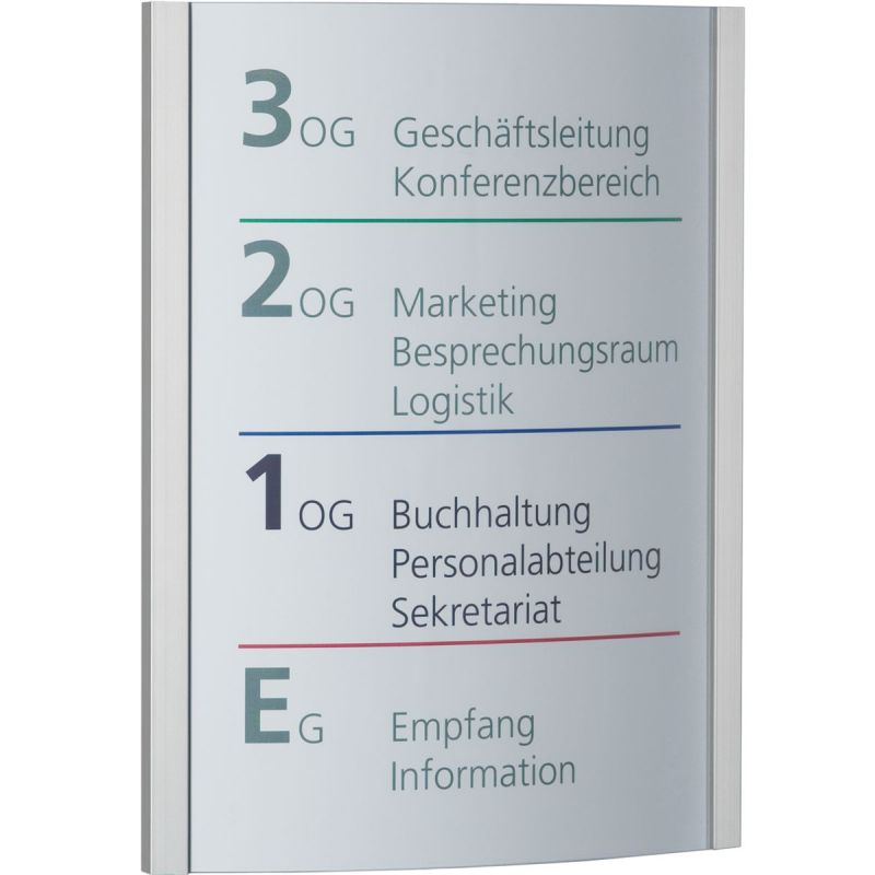 Infoschild ORLANDO - 320 x 420 mm A3 hoch