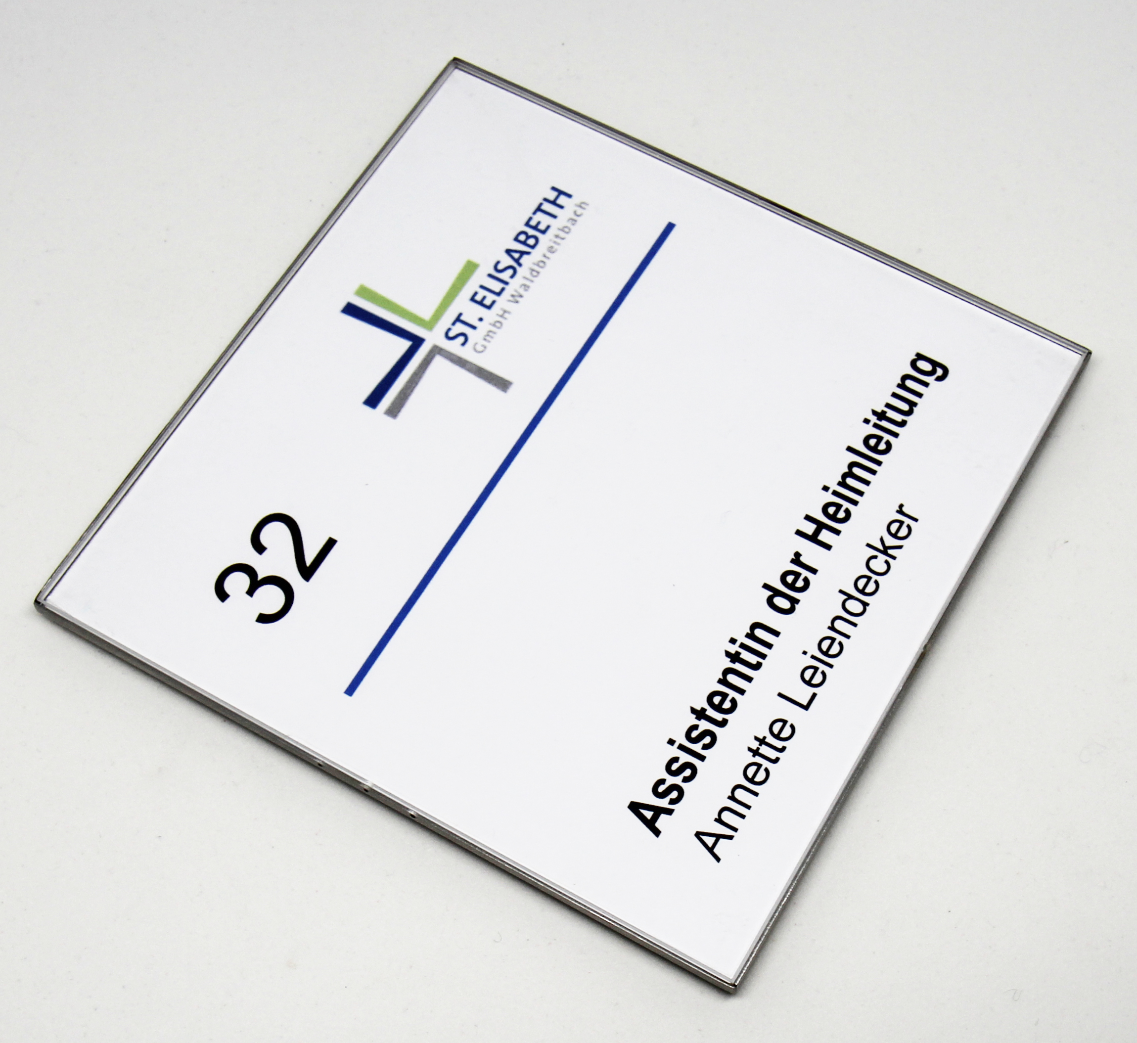 Türschild ClickFix - 152 x 105 mm A6 (hoch oder quer)
