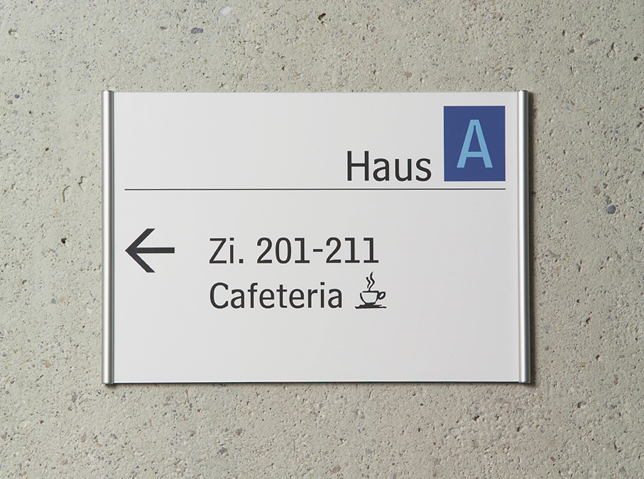 Infoschild PLANO - 436 x 297 mm (BxH) A3 quer