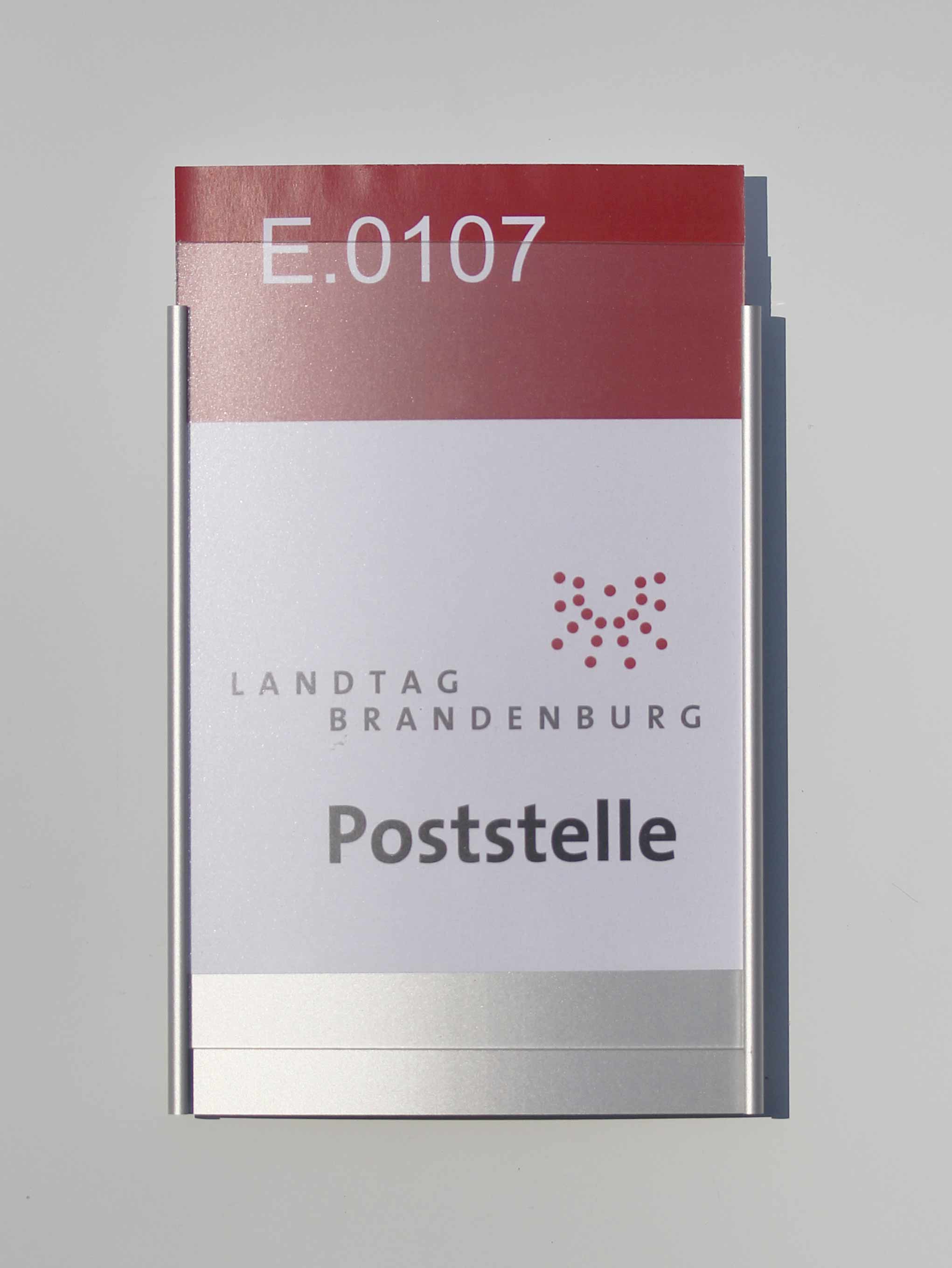Türschild CISclic - 152 x 105 mm (BxH) A6 quer