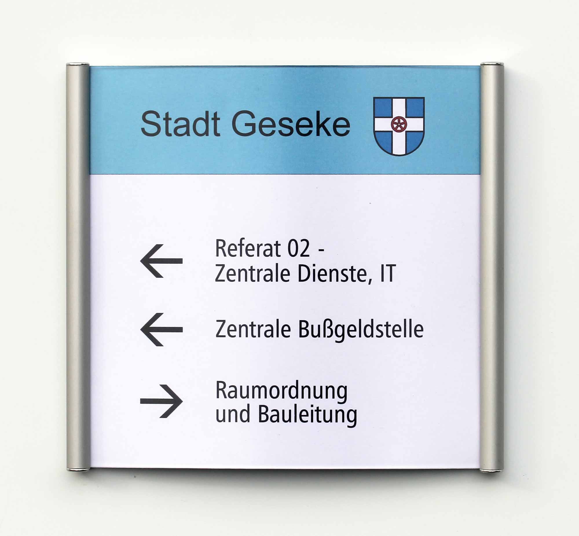 Türschild CIS.n - 310 x 210 mm (B x H) DIN A4 quer