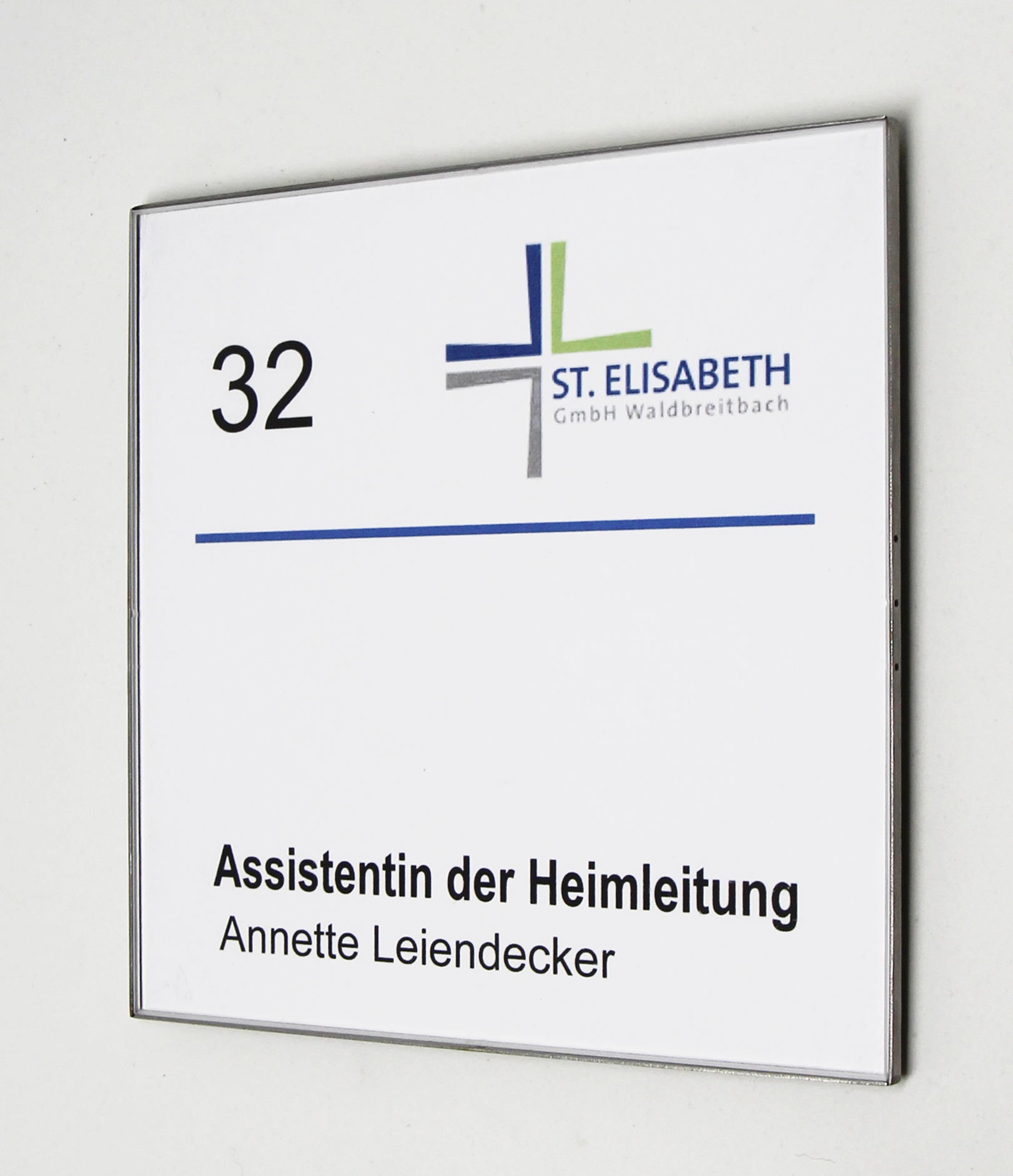 Türschild ClickFix - 152 x 105 mm A6 (hoch oder quer)