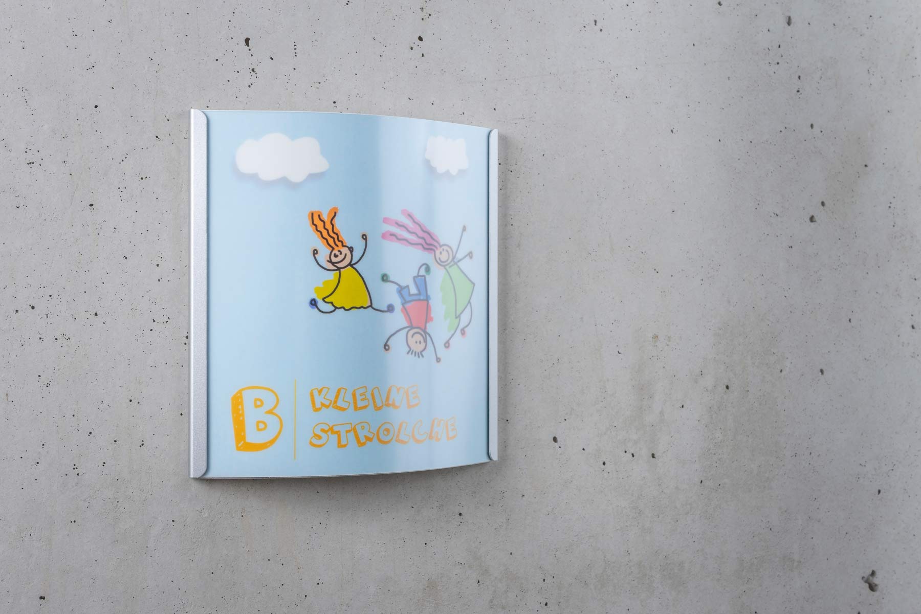 Türschild ALU.konvex - 141 x 105 mm
