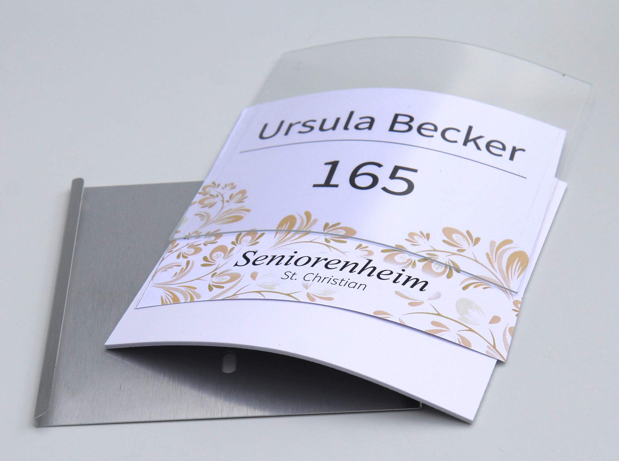 Türschild ALU.konvex - 141 x 105 mm