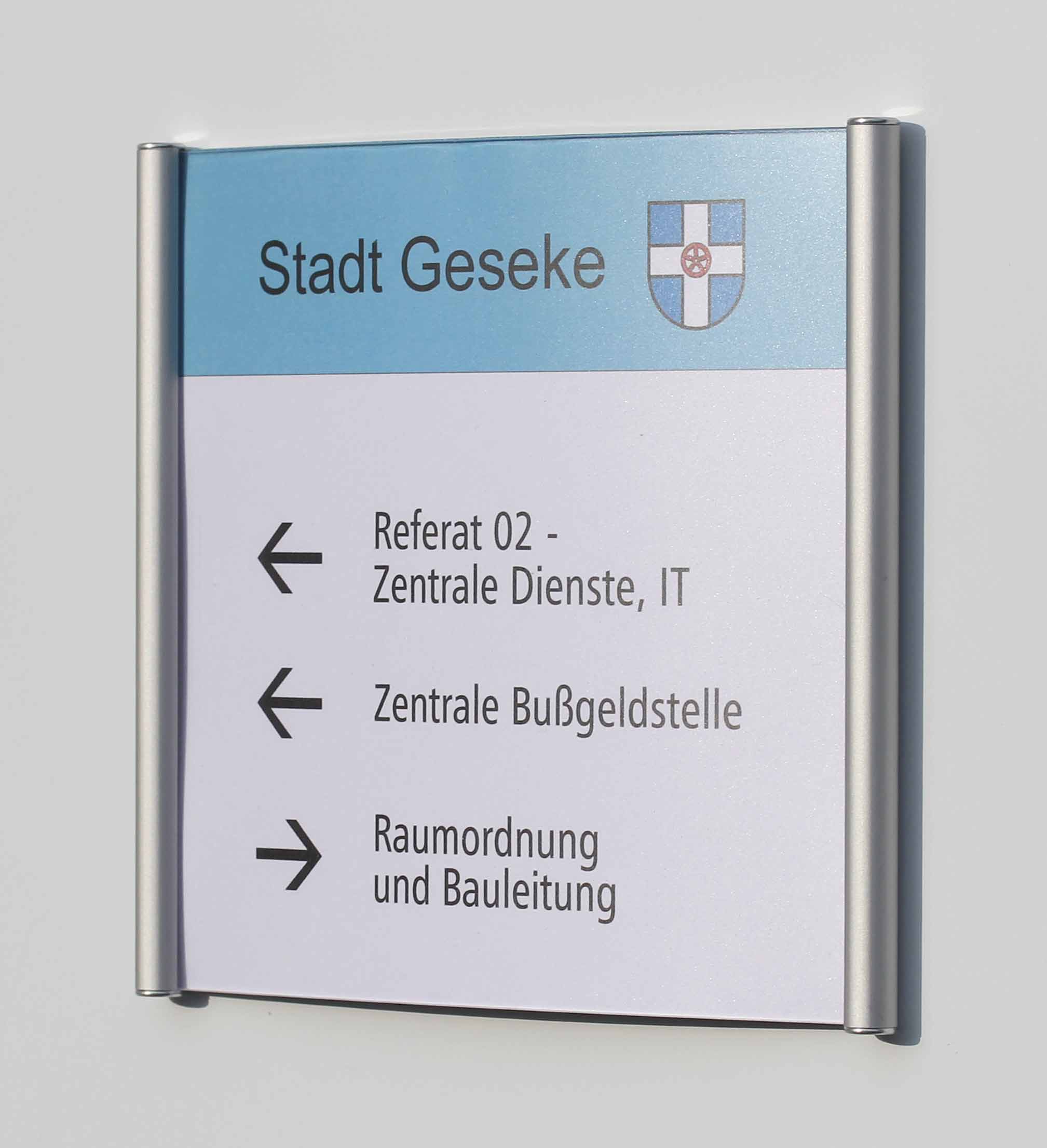 Türschild CIS.n - 163 x 105 mm (B x H) DIN A6 quer