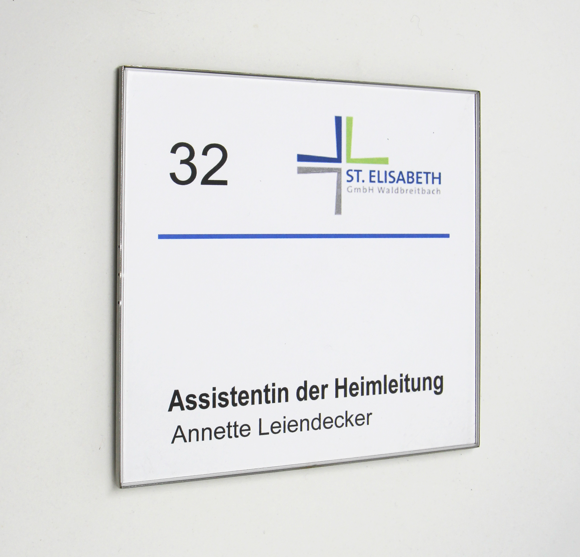 Türschild ClickFix - 152 x 105 mm A6 (hoch oder quer)