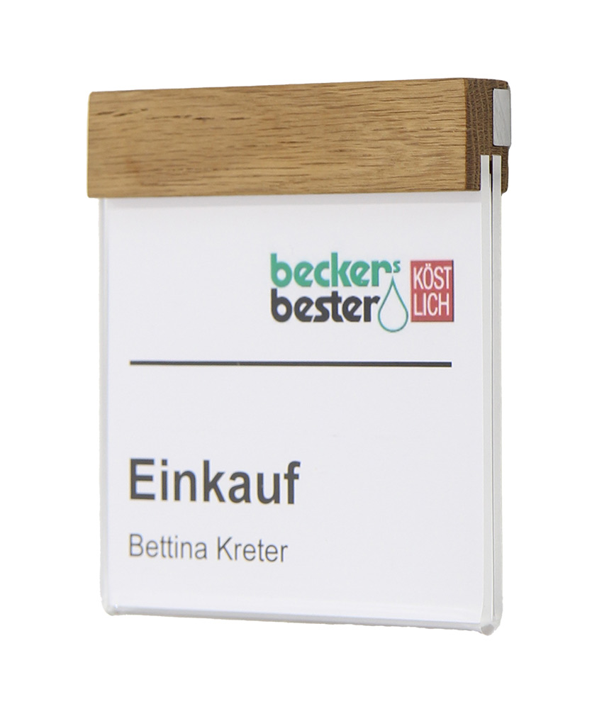 Türschild TwinHolz Eiche - 297 x 242 mm (BxH) A4 quer