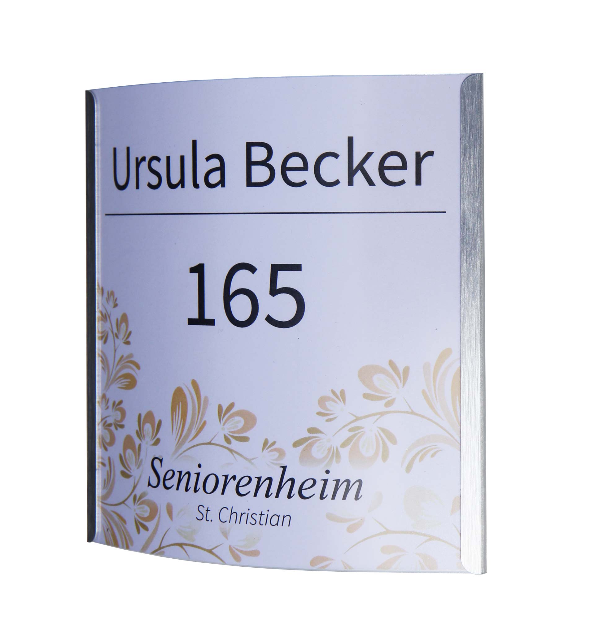Türschild ALU.konvex - 141 x 105 mm