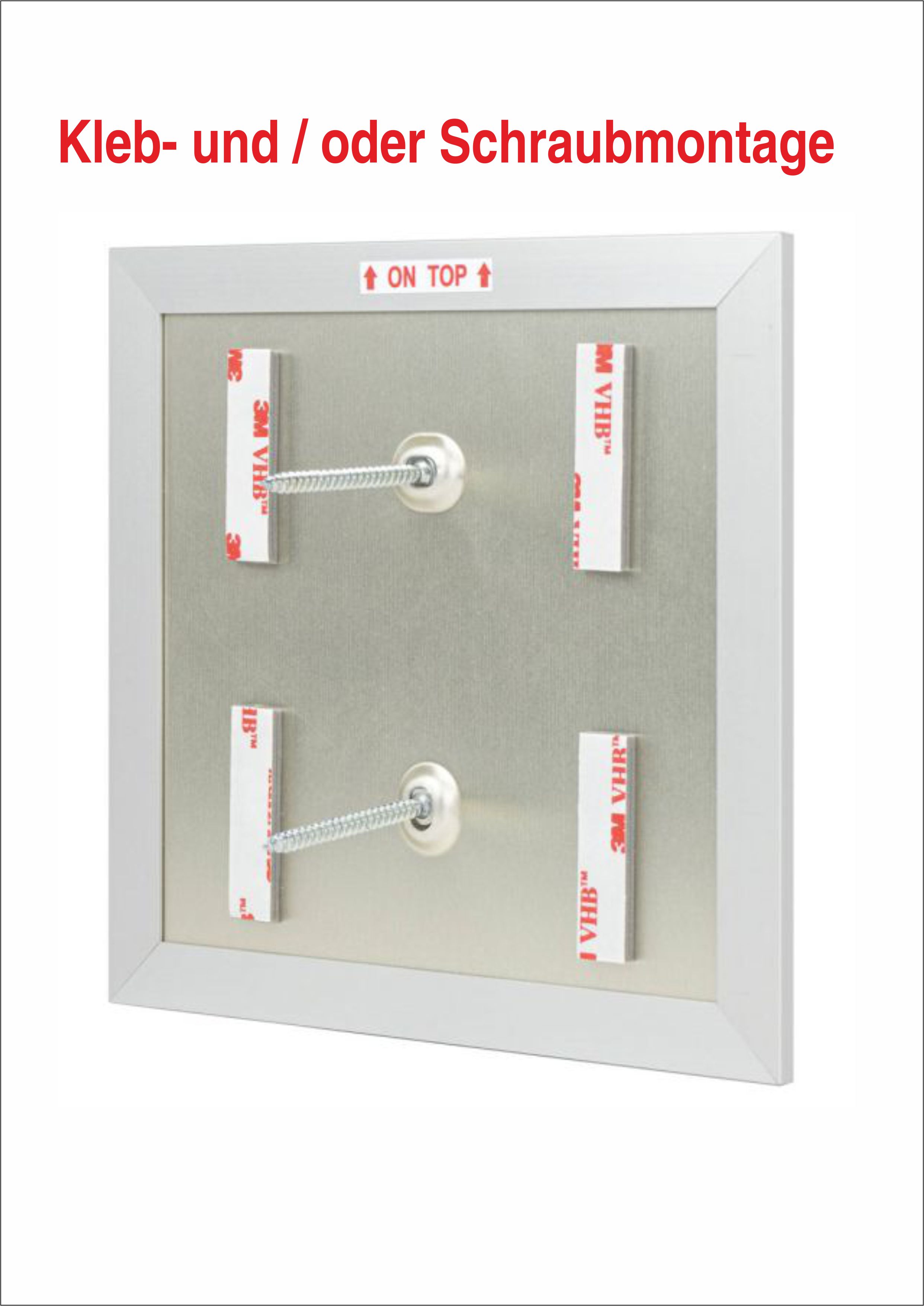 Türschild FORMO.flach - 108,5 x 76 mm