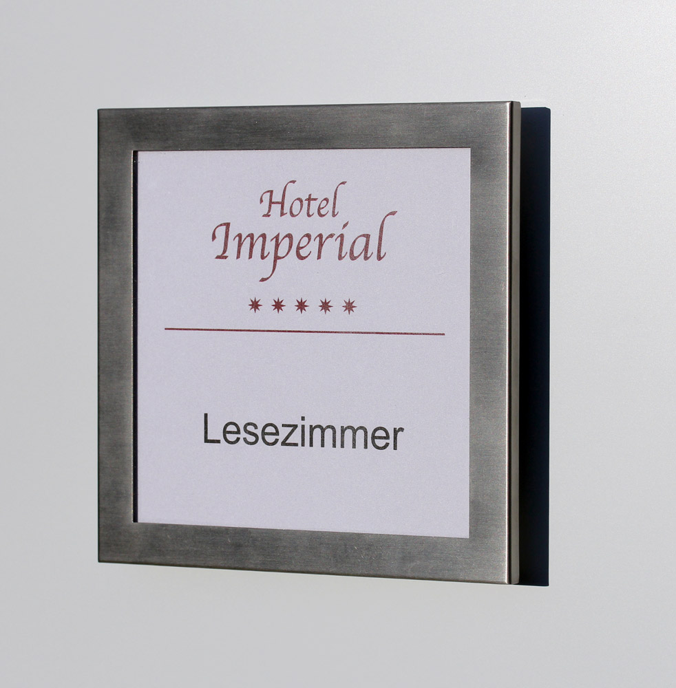 Türschild Margo - 236 x 299 mm A4 (hoch oder quer)