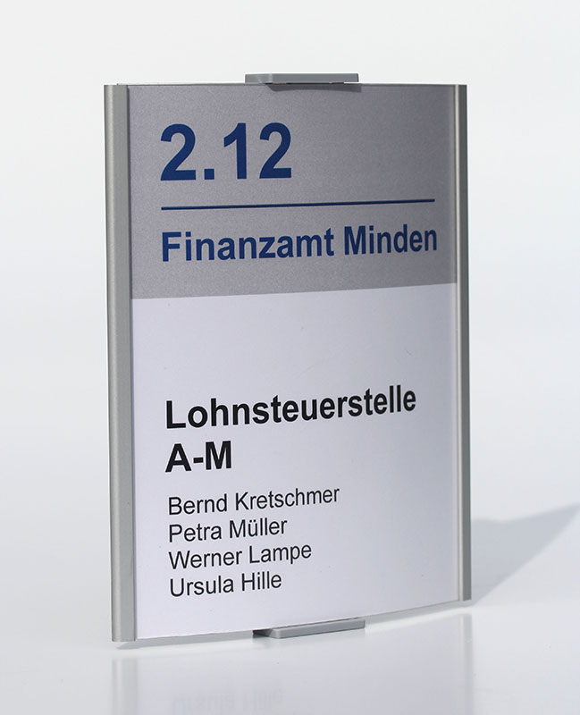 Türschild FRANKFURT - 317 x 210 mm A4 quer