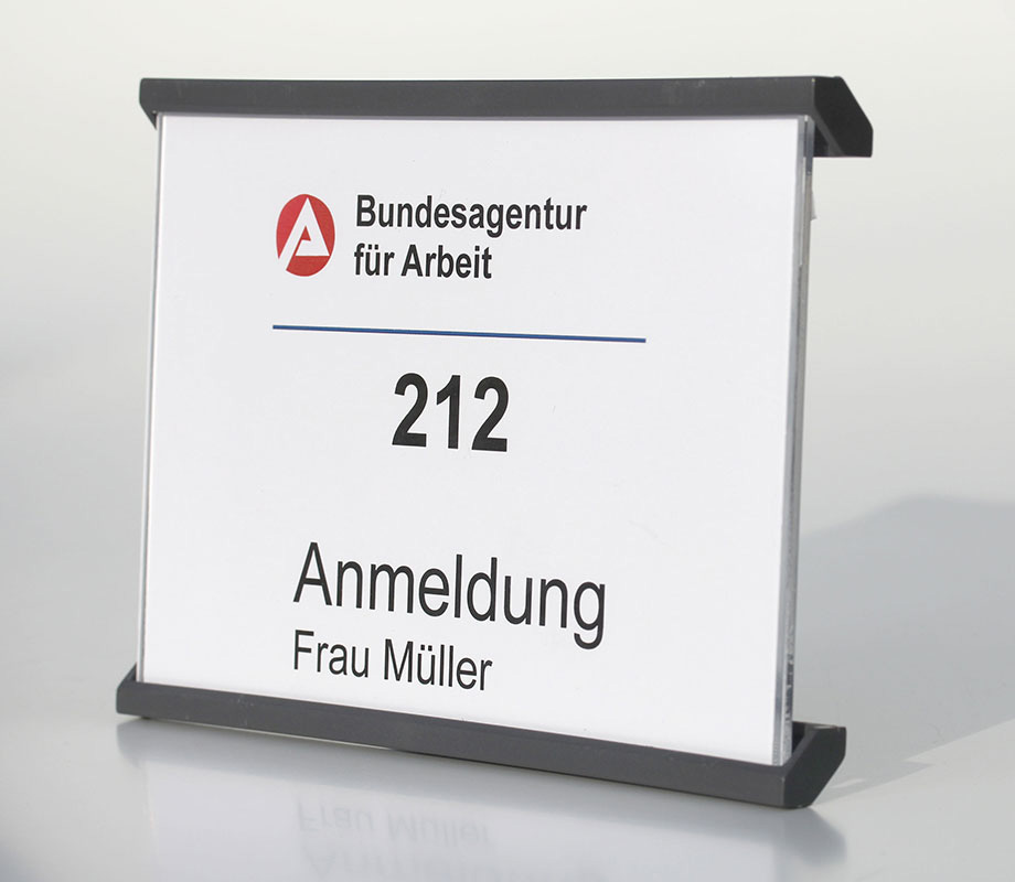 Türschild SIMPLEX - 105 x 148 mm (hoch oder quer)