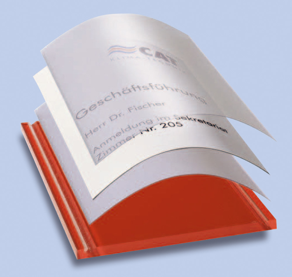 Türschild Unitex-C - 210 x 297 mm A4 (BxH)
