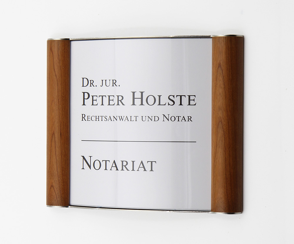 Türschild Westerwald-Kirschbaum - 347 x 424 mm (BxH) A3 hoch