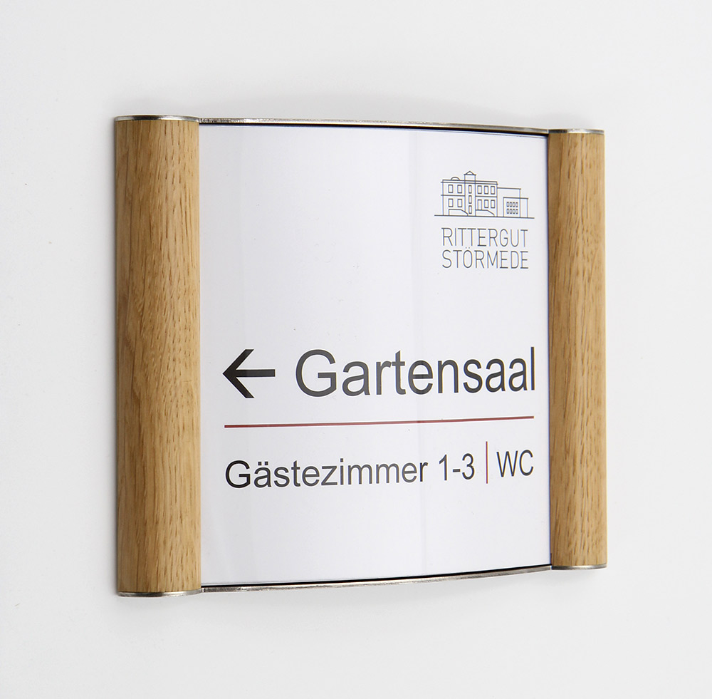 Türschild Westerwald-Eiche - 190 x 150 mm (BxH)