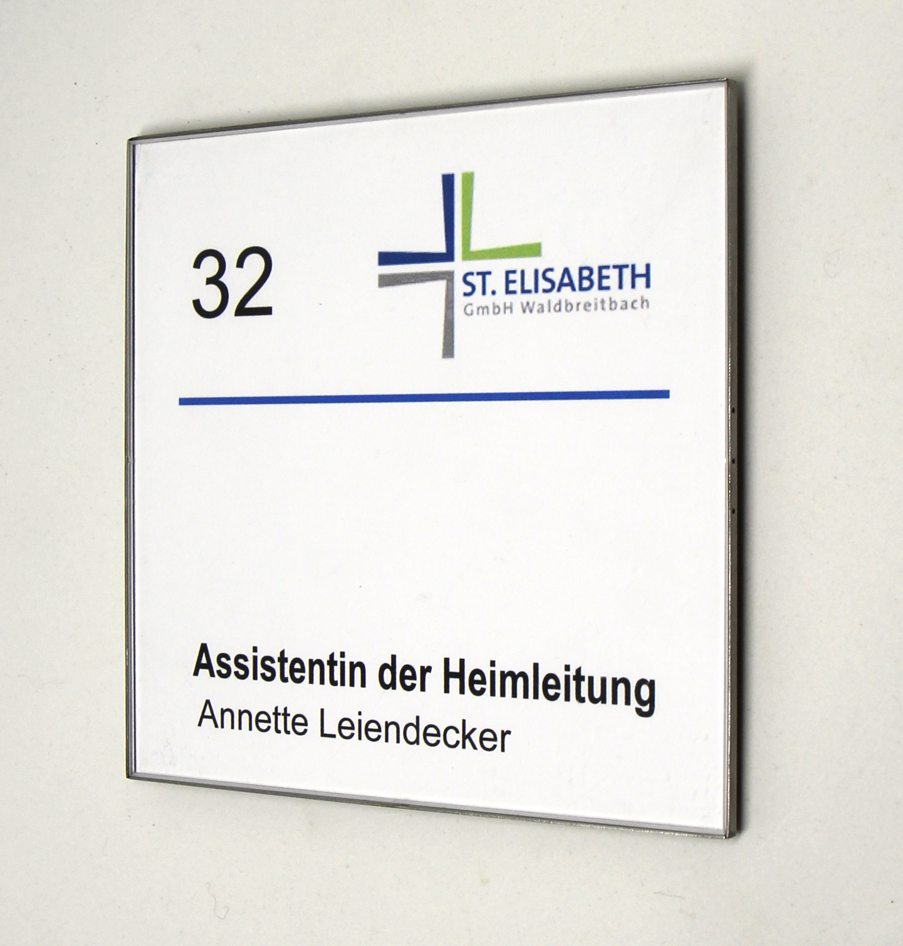 Türschild ClickFix - 152 x 105 mm A6 (hoch oder quer)