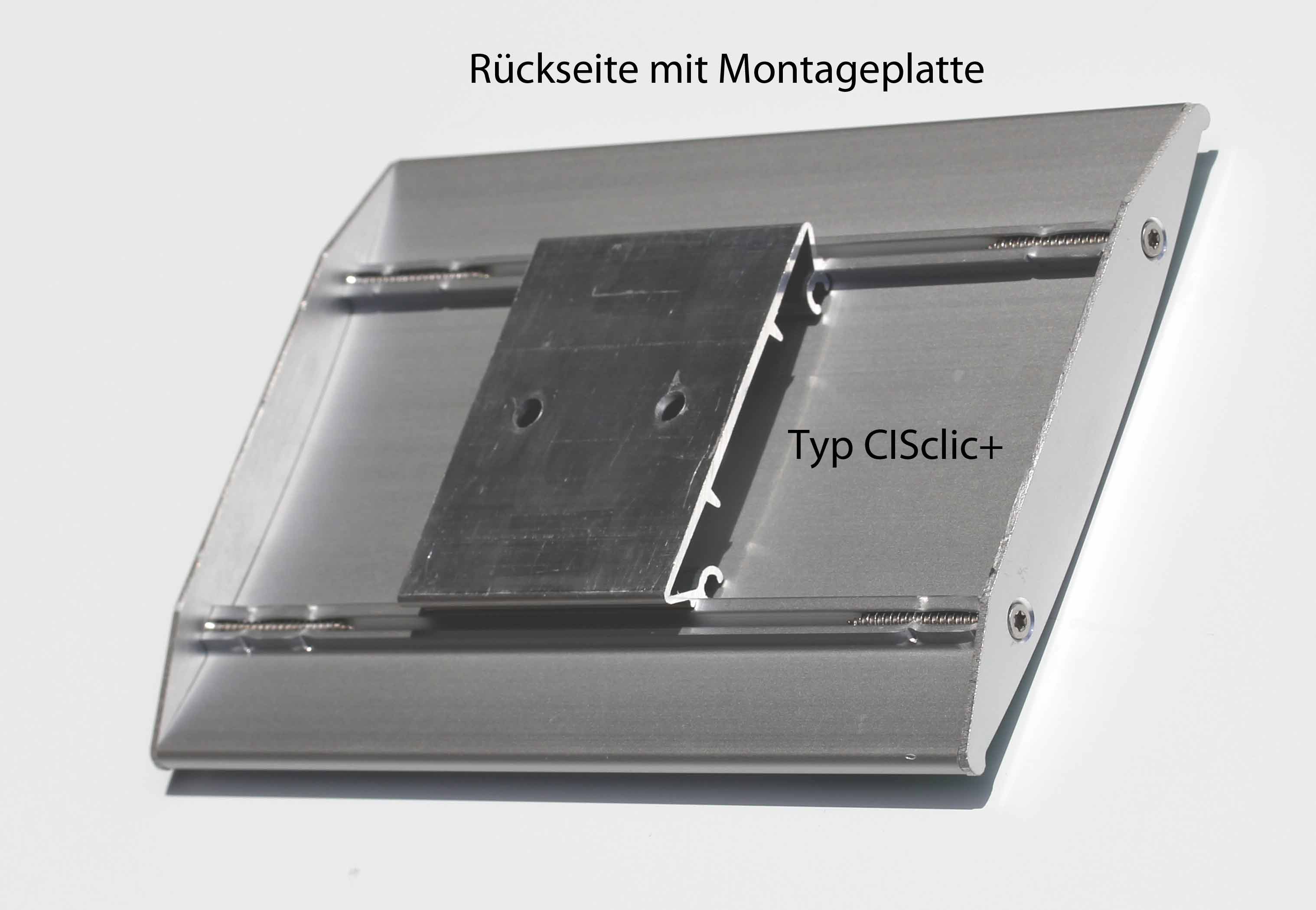 Türschild CIS.clic-plus - 152 x 151,5 mm (BxH)