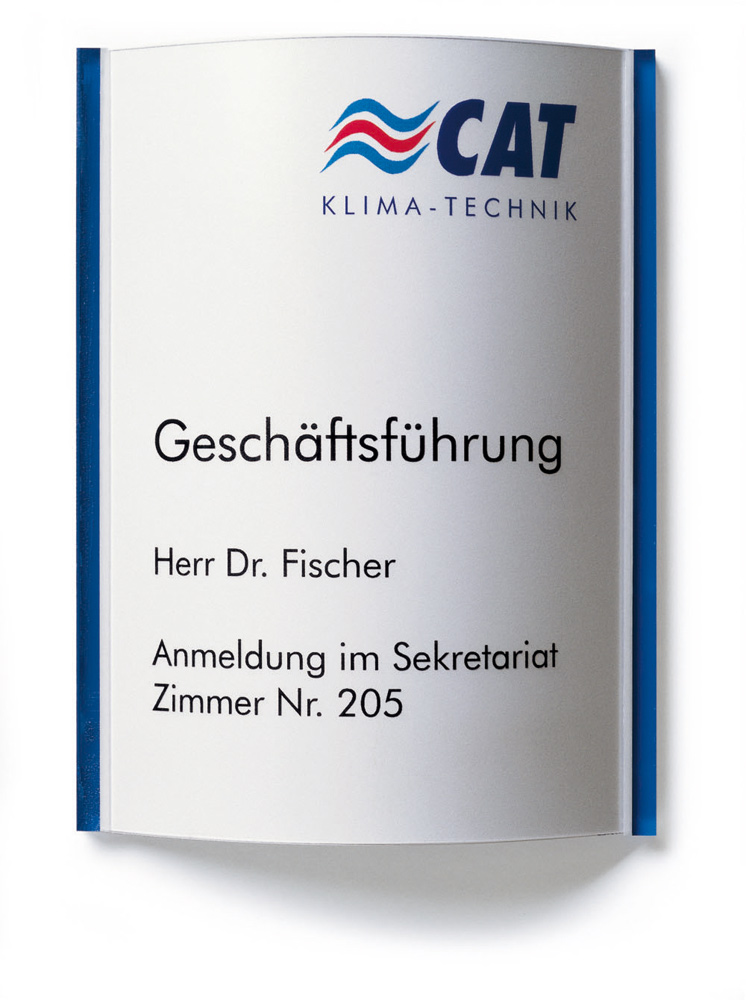 Türschild Unitex-C - 155 x 210 mm (BxH)