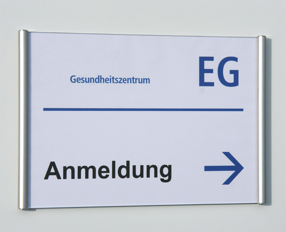 Infoschild PLANO - 436 x 297 mm (BxH) A3 quer