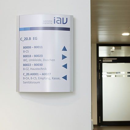 Infoschild ORLANDO - 320 x 420 mm A3 hoch