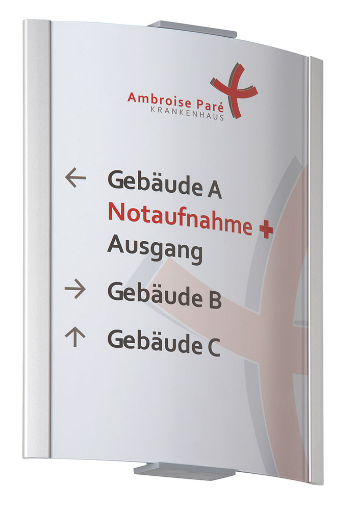 Türschild FRANKFURT - 230 x 297 mm A4 hoch