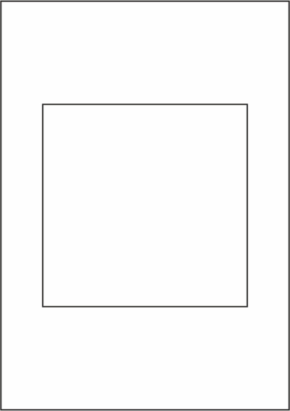 Papiereinleger 10 Blatt - Frankfurt 149 x 147 mm