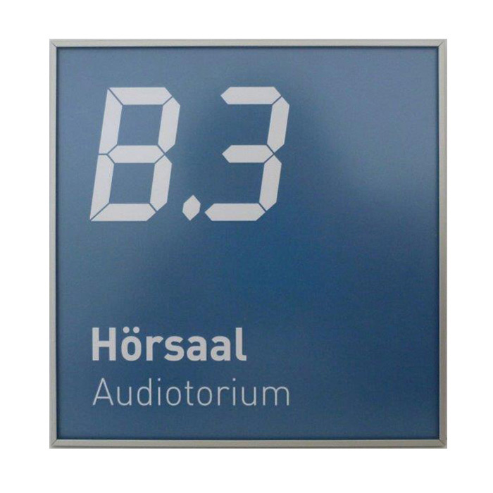 Türschild FORMO.einschub - 151,5 x 213 mm (BxH) A5 hoch