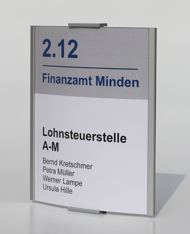 Türschild FRANKFURT - 317 x 210 mm A4 quer