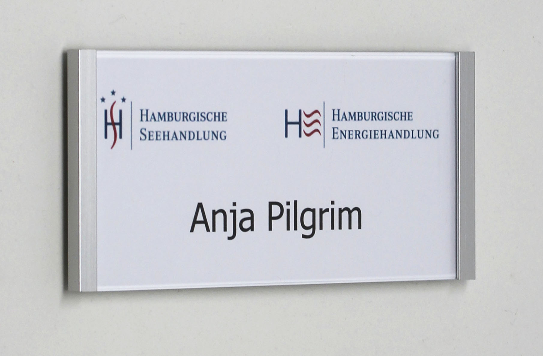 Türschild KRISTALLINO.s-Acryl - 155 x 40 mm (BxH)