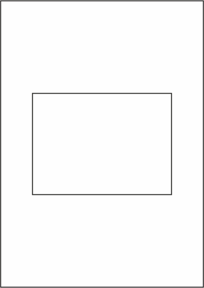 Papiereinleger 10 Blatt - Rio 149 x 107 mm A6