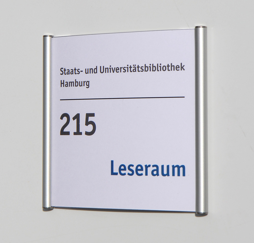 Türschild PRIMUS - 163 x 105 mm (BxH) A6 quer